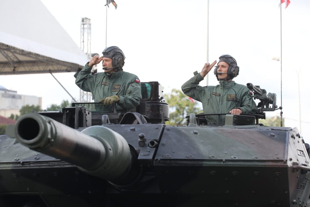 Czołgiści polscy. Święto Wojska Polskiego 15.08.2018.