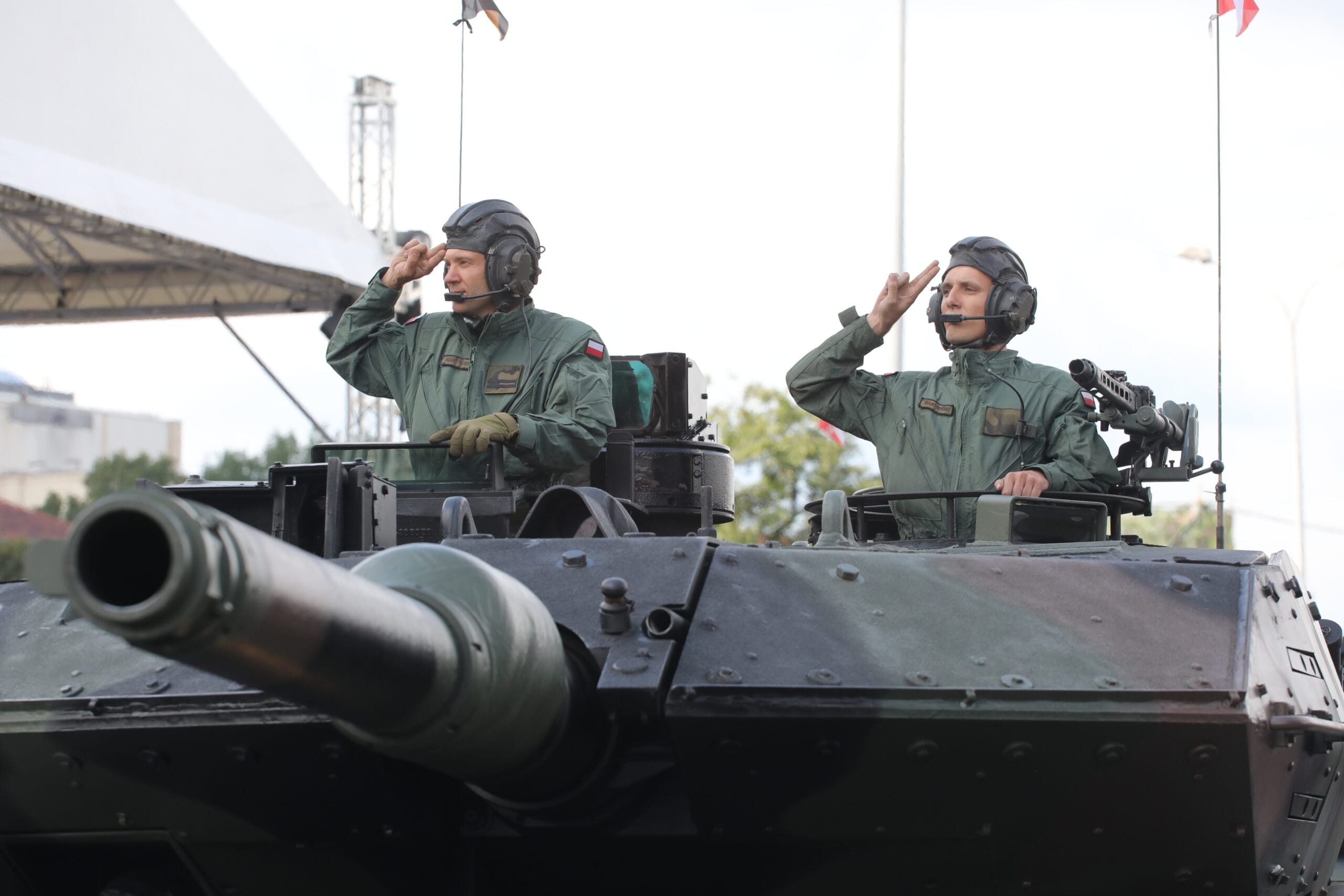 Czołgiści polscy. Święto Wojska Polskiego 15.08.2018.