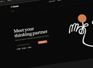 Strona startowa Claude